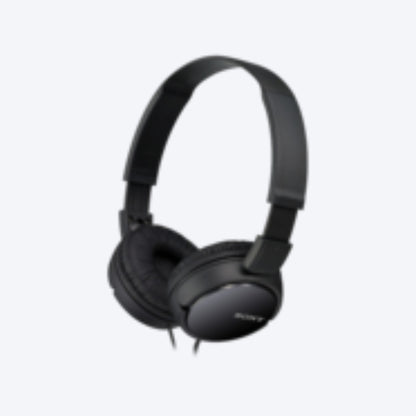 Sony ZX Series Wired On-Ear Headphones, Black | MDR-ZX110